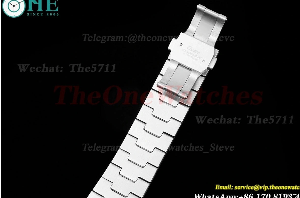 AMG 40mm Mens RG Rmn Dia SS XL MY9015 Santos 100 SS 0415